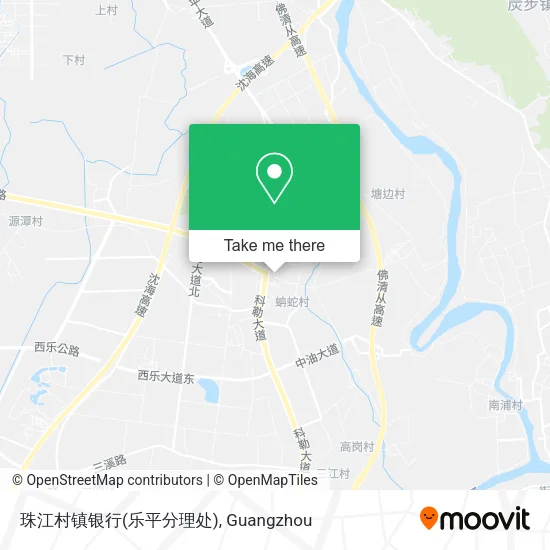 珠江村镇银行(乐平分理处) map