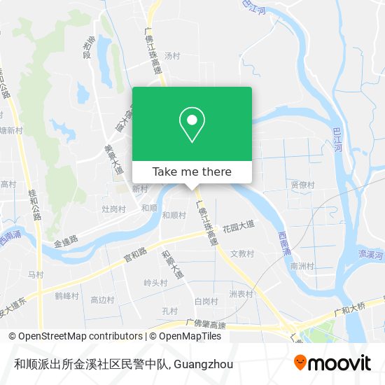 和顺派出所金溪社区民警中队 map