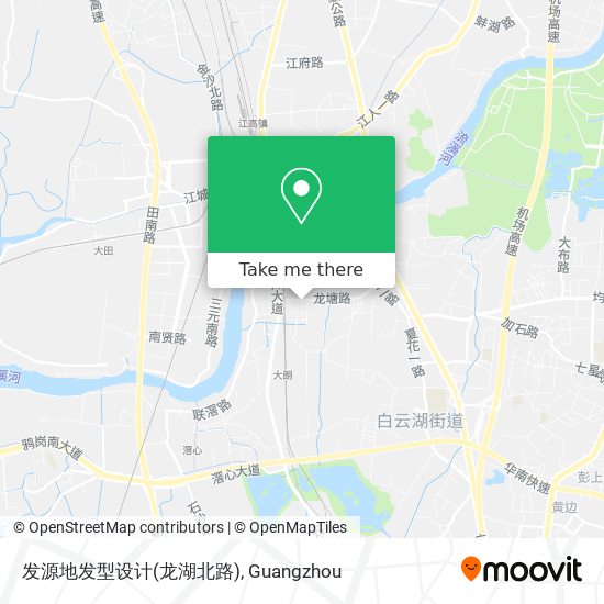 发源地发型设计(龙湖北路) map
