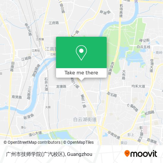 广州市技师学院(广汽校区) map