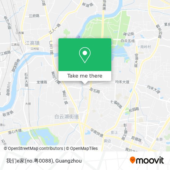 我们e家(no.粤0088) map