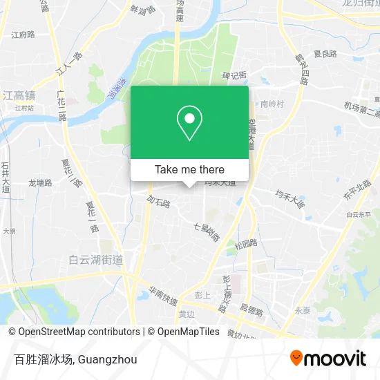 百胜溜冰场 map