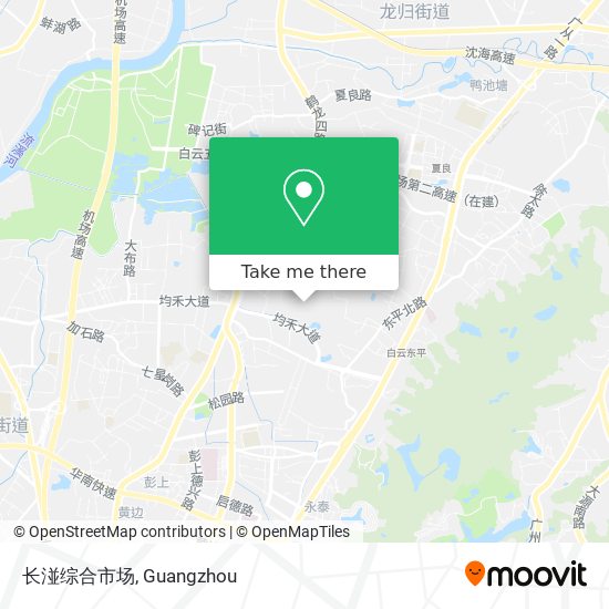 长湴综合市场 map