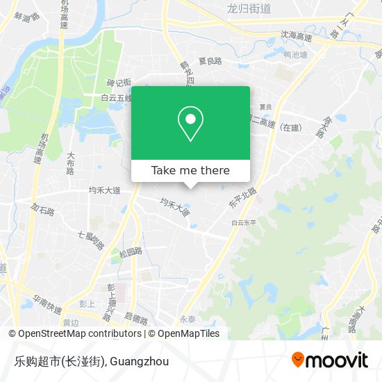 乐购超市(长湴街) map