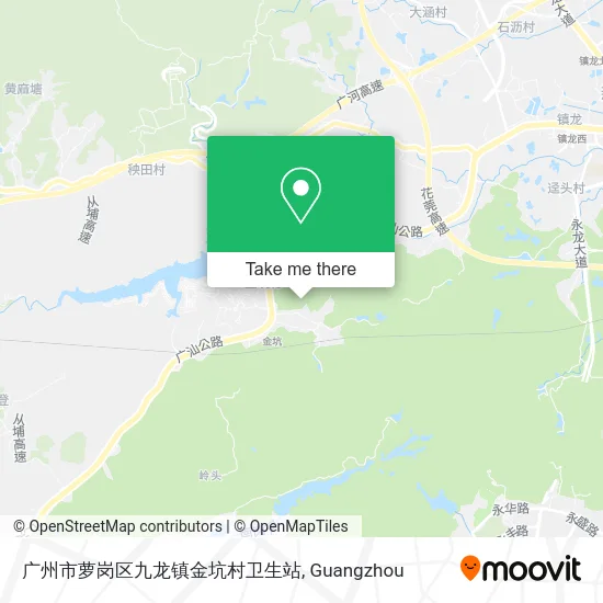 广州市萝岗区九龙镇金坑村卫生站 map