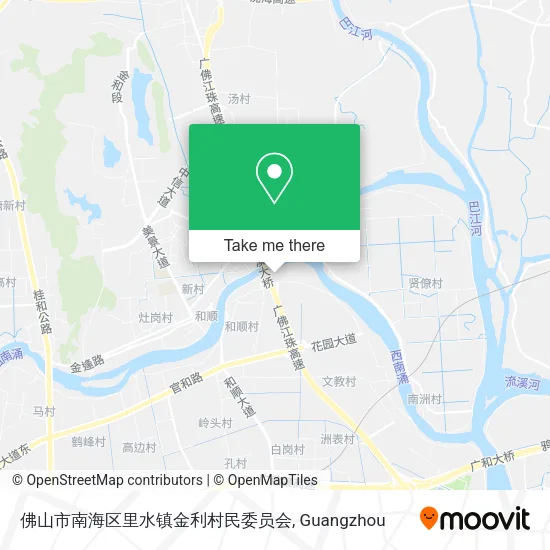 佛山市南海区里水镇金利村民委员会 map