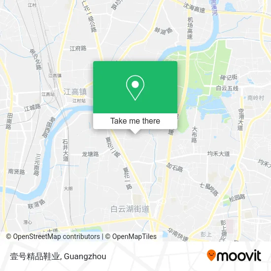 壹号精品鞋业 map