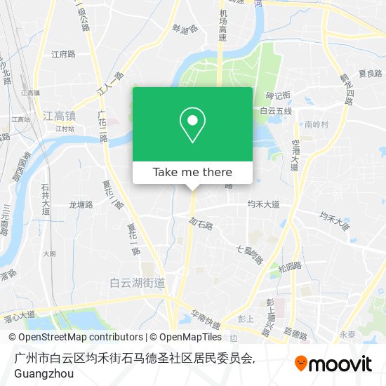广州市白云区均禾街石马德圣社区居民委员会 map