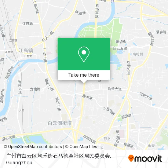 广州市白云区均禾街石马德圣社区居民委员会 map