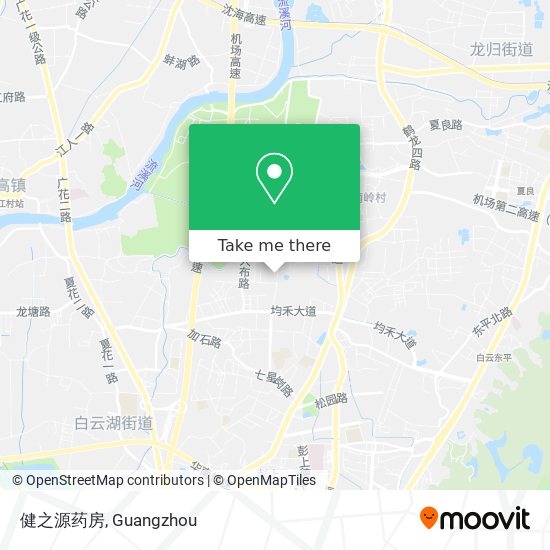 健之源药房 map