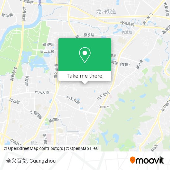 全兴百货 map