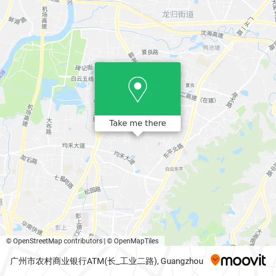 广州市农村商业银行ATM(长_工业二路) map