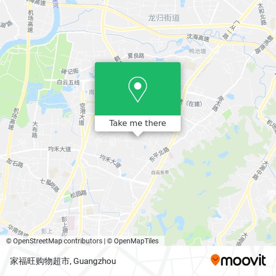 家福旺购物超市 map