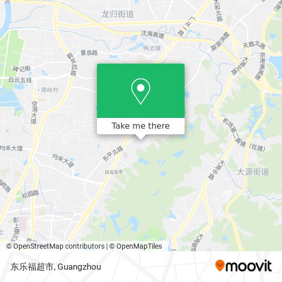 东乐福超市 map