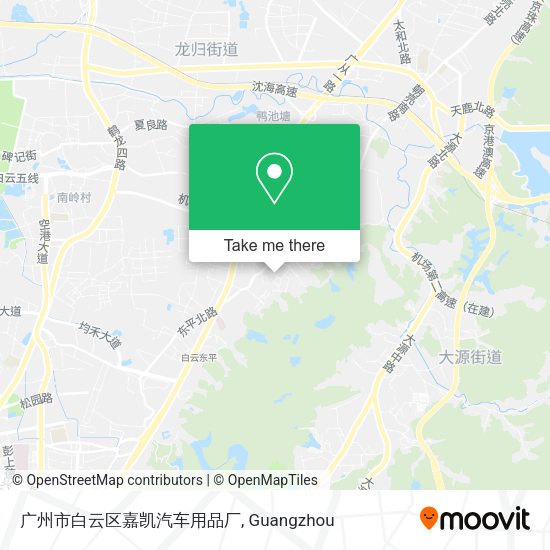 广州市白云区嘉凯汽车用品厂 map