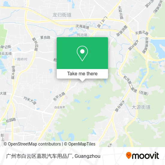 广州市白云区嘉凯汽车用品厂 map