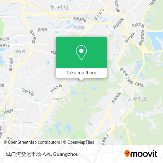 城门河货运市场-A栋 map