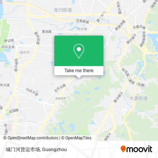 城门河货运市场 map