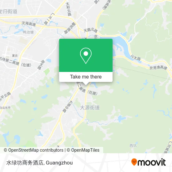 水绿坊商务酒店 map
