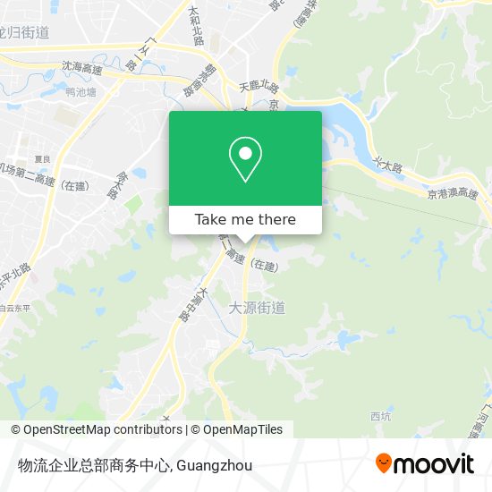 物流企业总部商务中心 map