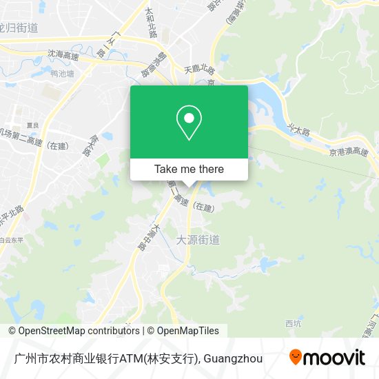 广州市农村商业银行ATM(林安支行) map
