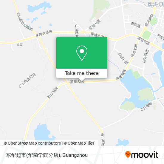东华超市(华商学院分店) map