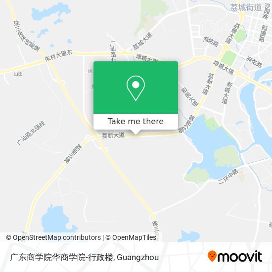 广东商学院华商学院-行政楼 map