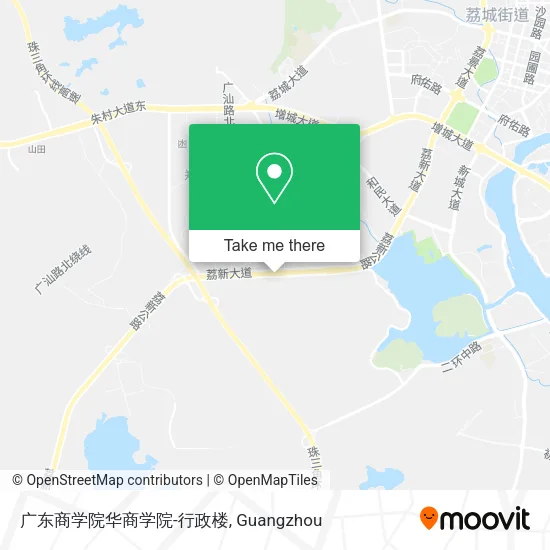 广东商学院华商学院-行政楼 map