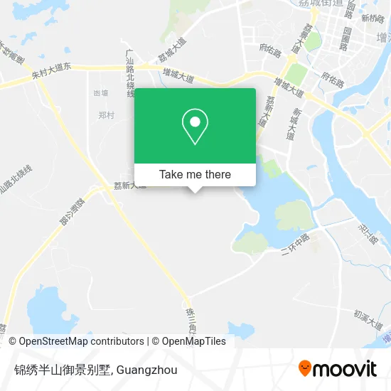 锦绣半山御景别墅 map