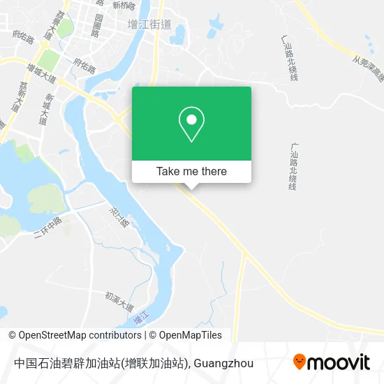 中国石油碧辟加油站(增联加油站) map