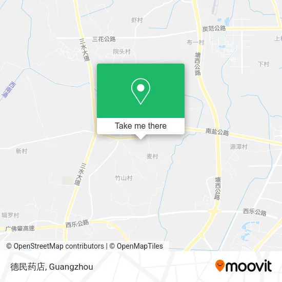德民药店 map