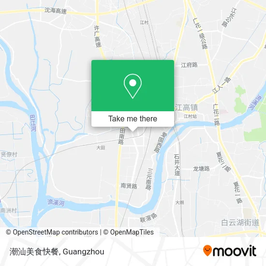 潮汕美食快餐 map