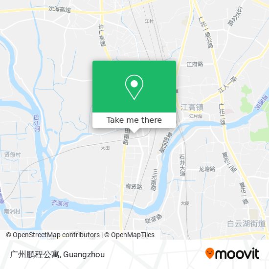 广州鹏程公寓 map