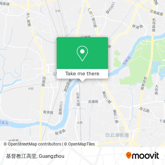 基督教江高堂 map