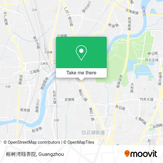 榕树湾颐养院 map
