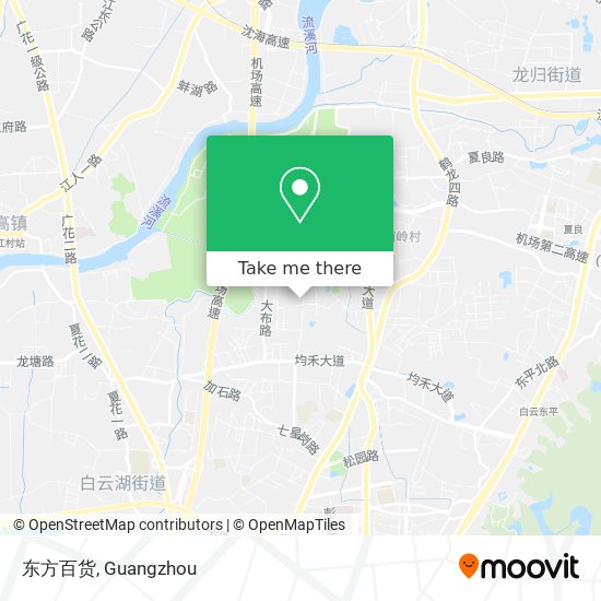 东方百货 map