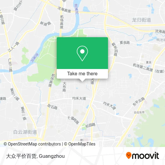 大众平价百货 map