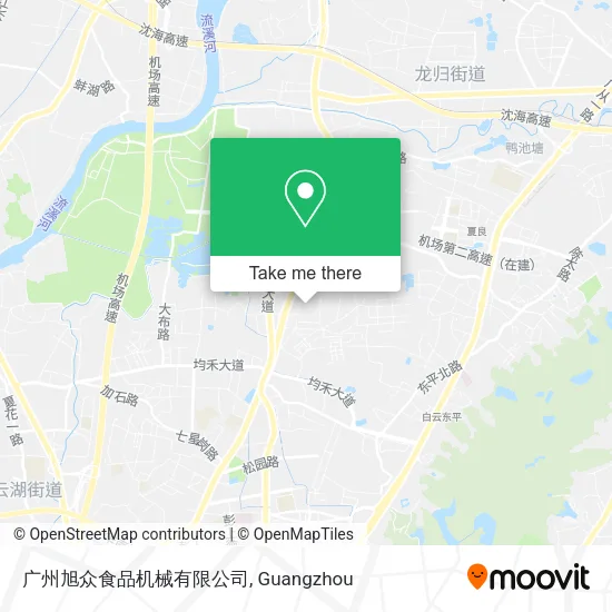 广州旭众食品机械有限公司 map