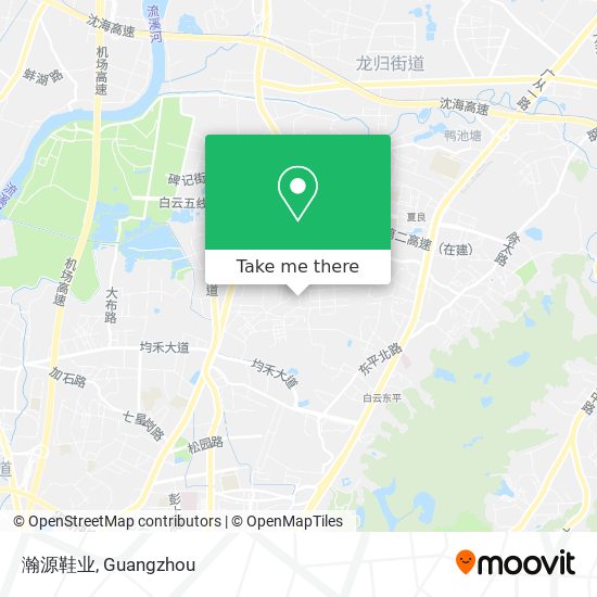 瀚源鞋业 map