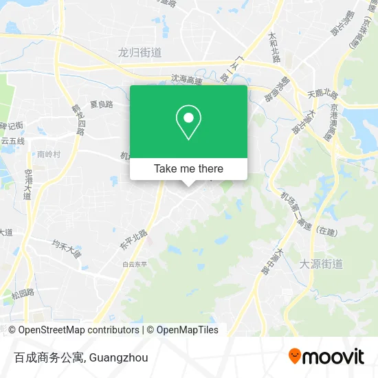 百成商务公寓 map