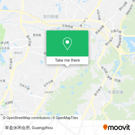 翠盈休闲会所 map