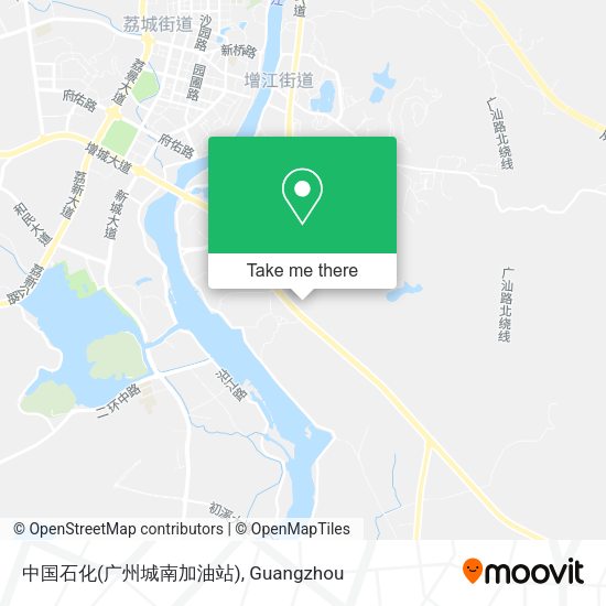 中国石化(广州城南加油站) map