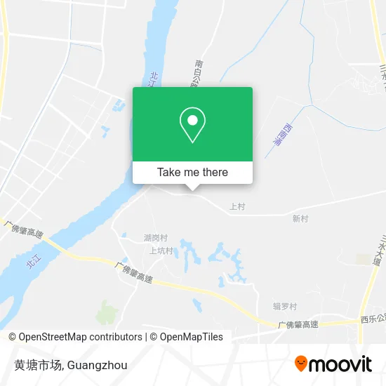 黄塘市场 map