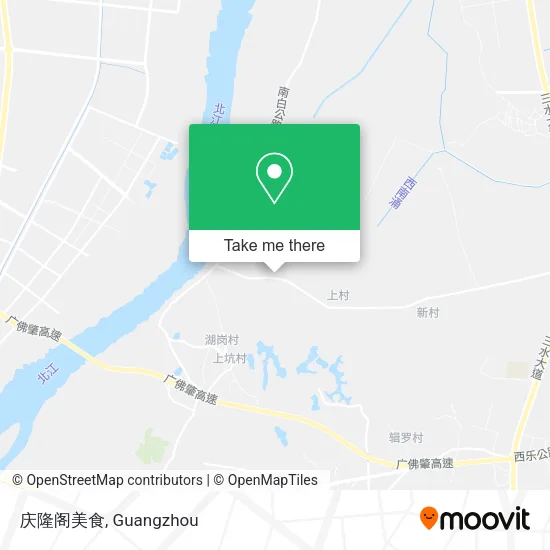 庆隆阁美食 map