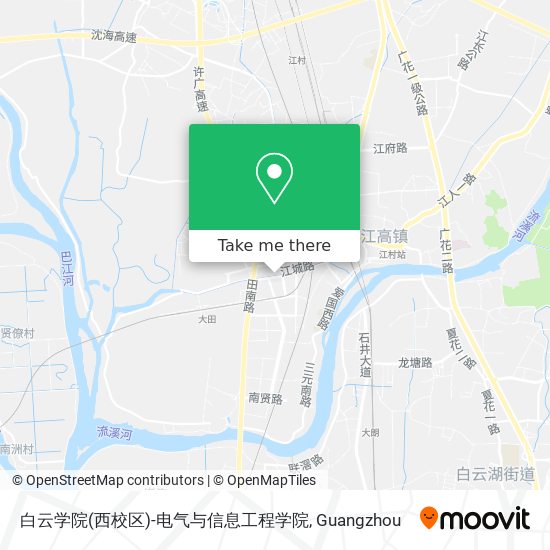 白云学院(西校区)-电气与信息工程学院 map