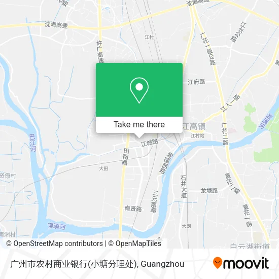 广州市农村商业银行(小塘分理处) map