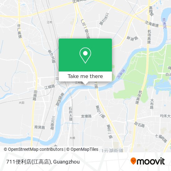 711便利店(江高店) map