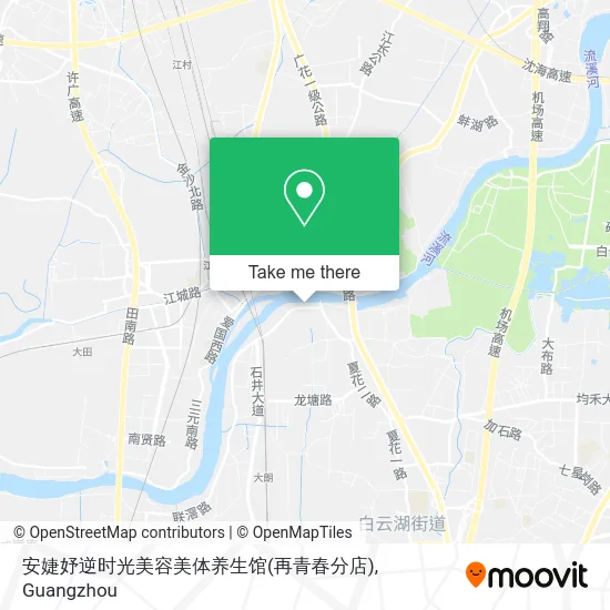 安婕妤逆时光美容美体养生馆(再青春分店) map