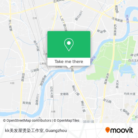 kk美发屋烫染工作室 map