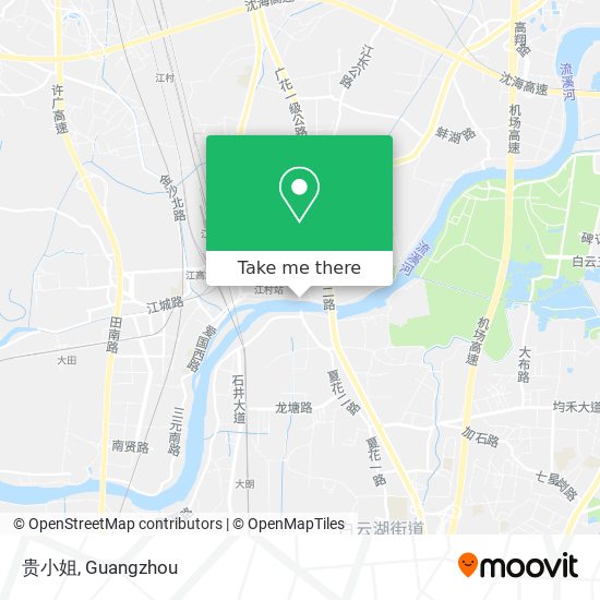 贵小姐 map